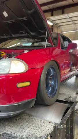 300whp n/a k k series swappped Delsol on the rollers getting that Trp treatment 💦 #trp #trpnation #trptuned #trptuning #trpsetup #honda #delsol #tuning #dyno #kseries #hondata 