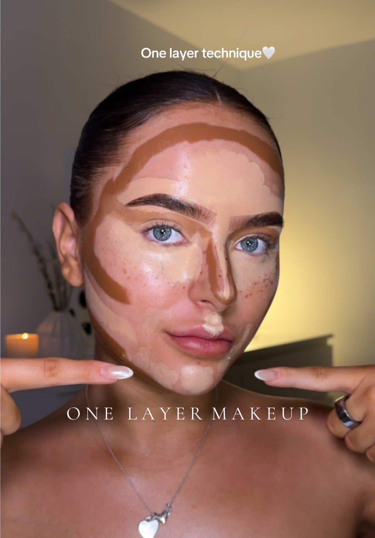 It felt illegal to do my makeup in this order but the results??? Obsessed✨ @Krystalkmakeup #makeup #makeuptechnique #glowymakeup #fyp #carvetopbrow #skincare #haircare