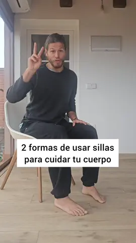 Utilidades de la silla Descomprime tu cuerpo y mejora su función, movilidad y estado. Pasar muchas horas sentados en sillas bloquea y rigidiza nuestro cuerpo. Devolvamos estímulos naturales que nos hagan contrarrestar esos daños. Pruébalo y me cuentas. Te abrazo. #silla #sentarse #suelo #serhumano #movilidad #salud #movimiento #natural #humano #vidaactiva #sedentarismo #energia #flexibilidad #calidaddevida 