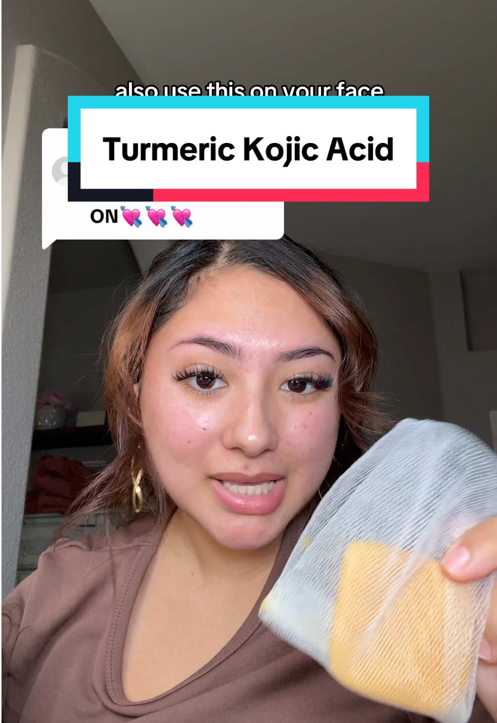 Replying to @l0wkss100 how I lightened my skin to be even with the rest of my body. #Soap #BodySoap #Turmeric #kojicacidsoap 