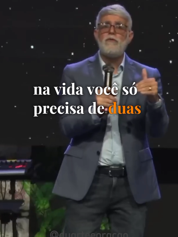 Essas duas coisas são o suficiente!🙏❤️ #claudioduarte #motivação #reflexão #mensagemdodia #mensagemdedeus 