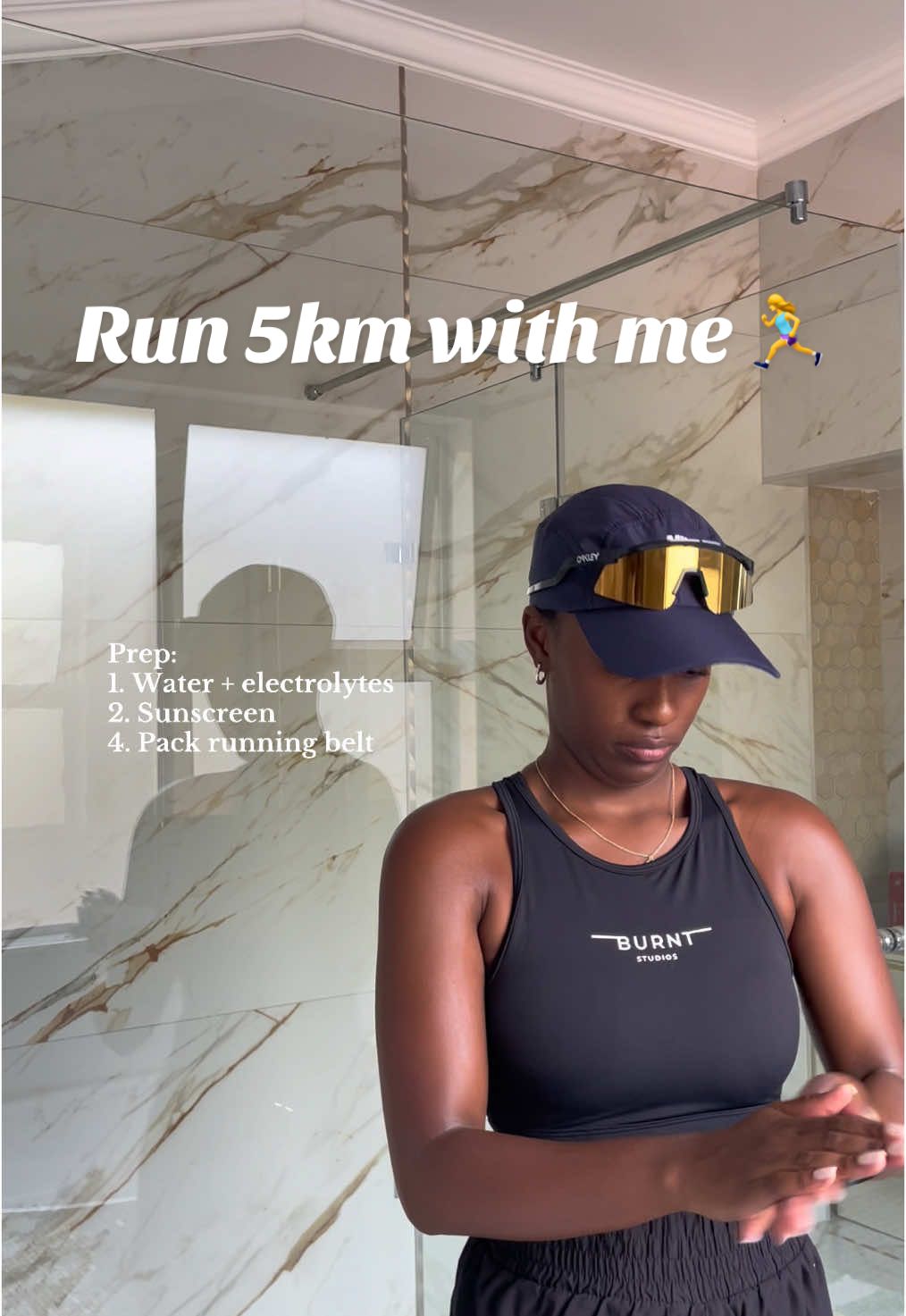 (Almost) everything I do for a 5km recovery run as a beginner runner😁🏃‍♀️ #fyp #Running #southafrica 