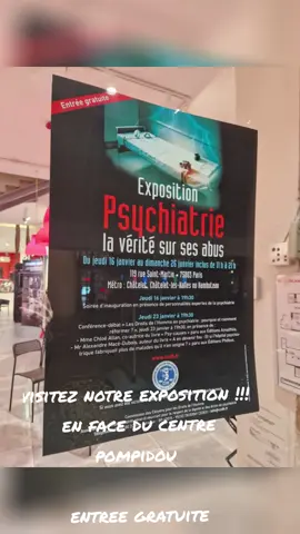 #exposition #psychiatrie #droitsdelhomme #exhibition #droitsdelhomme #sortiraparis #paris 