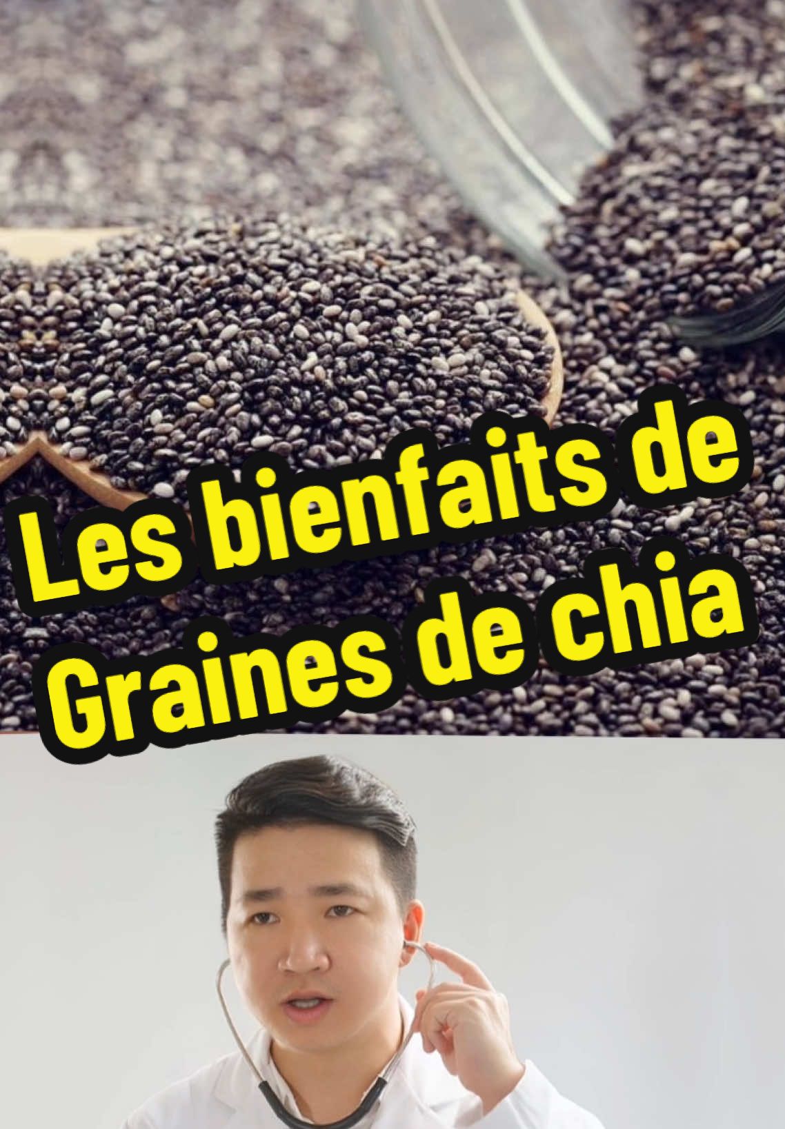 Les bienfaits des graines de chia pour perdre du poids #chia #graines #poids 