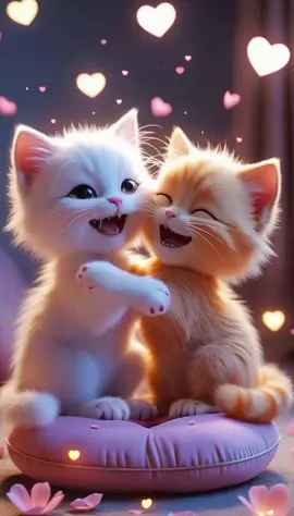 Kitten Laughing #babytiktok #kittencat #miawmiaw #fyp #kittenlove #kittycat 