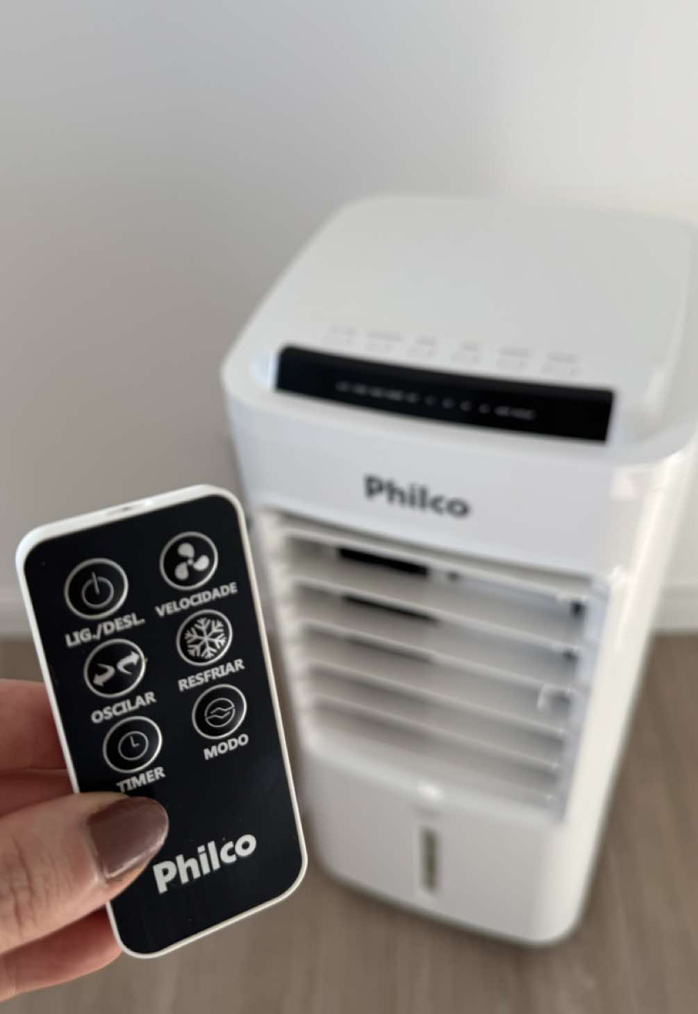 Climatizador para o escritório ficar fresquinho neste calor, mais uma conquista amigas 🙌🏻✨☑️ #lojadeacessórios #climatizador #listademetas #fyp 