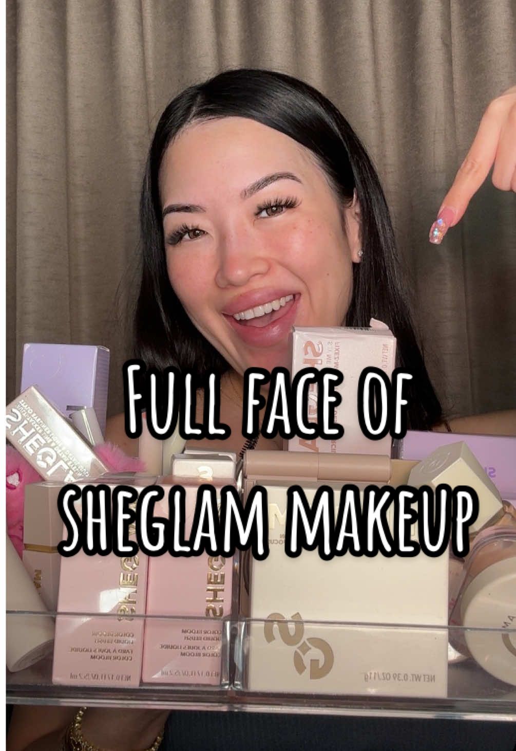 The makeup slayed for Costco🛒😅 @SHEGLAM #fullfacemakeup #fullfacesheglam #sheglam #makeup #makeuptutorial #dupes