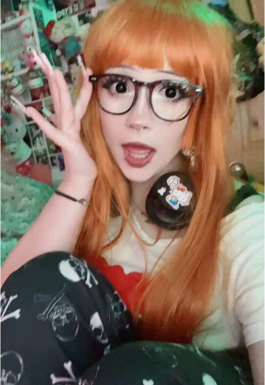 vinted jacket didn’t come for her cosplay ans i need it for con….currently diying one …… pray for me #cosplay #futabasakura #futabacosplay #futabasakuracosplay #persona #persona5 #persona5cosplay 