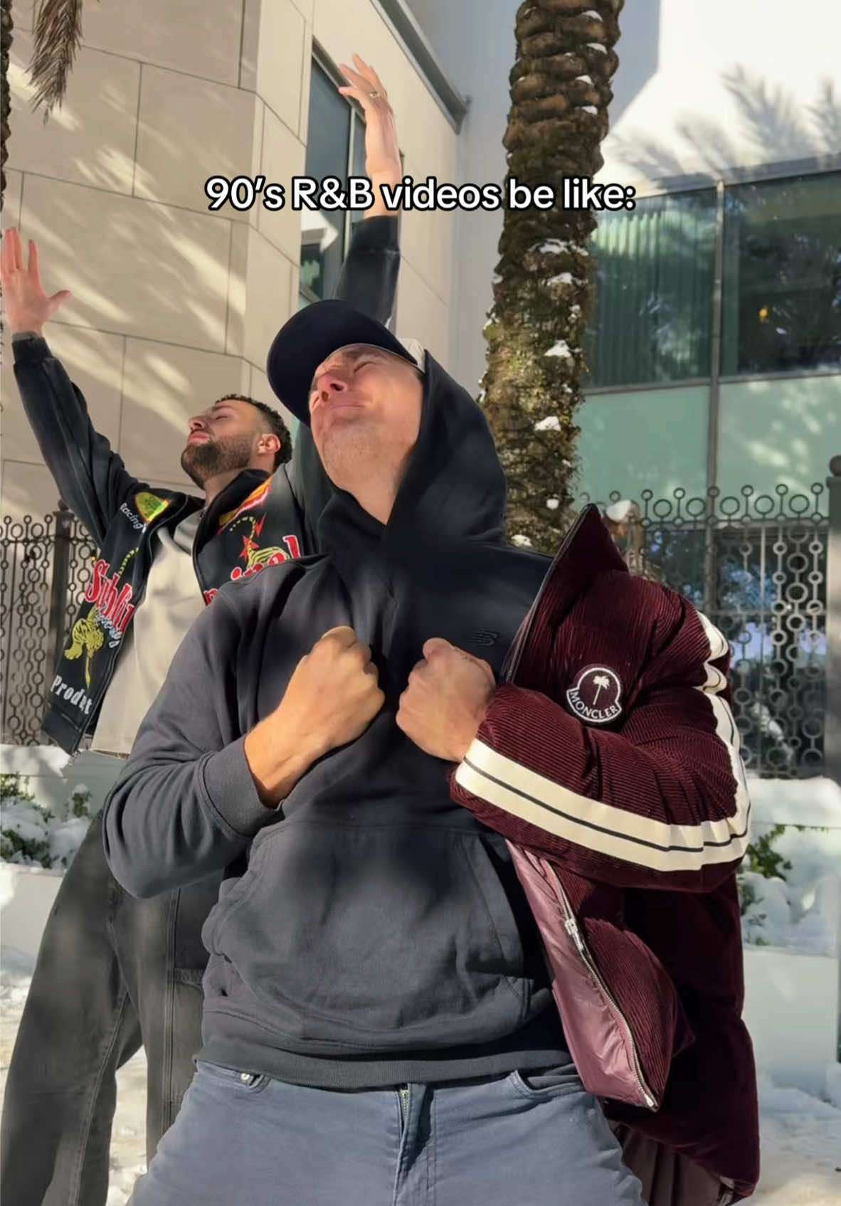 Snow storm made a hit in Louisiana… but so did we #fyp #foryou 