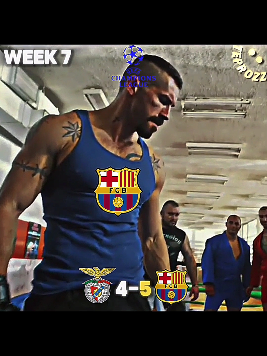Week 7 (Match day 1)🔥🔥🔥 #championsleague #ucl #barcelona #footballedit #fyp 