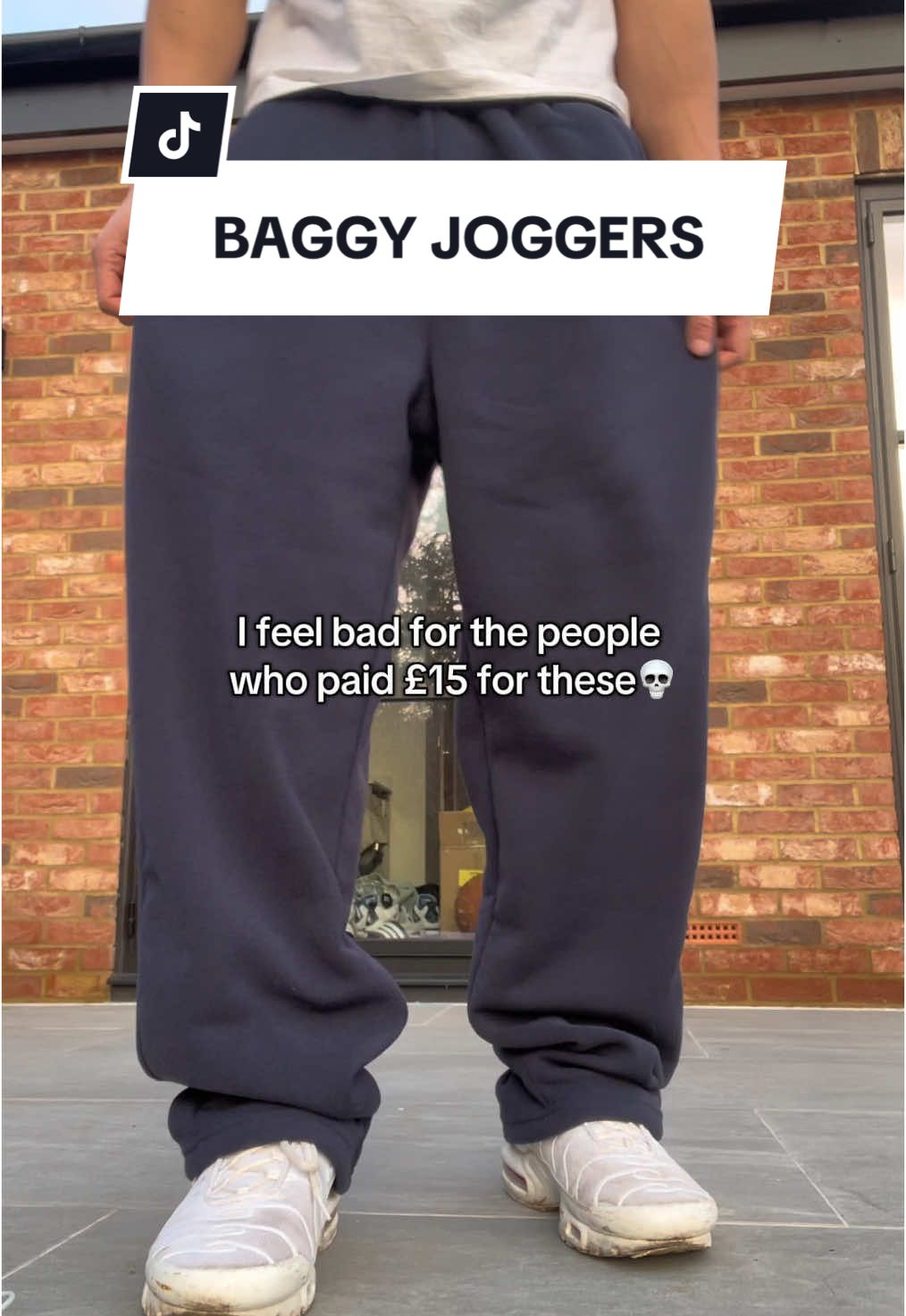 I’m 6ft wearing an XL #baggy #joggers #tiktokshop #fyp 
