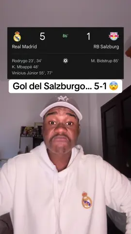 Gol del Salzburgo… 5-1 😨… #championsleague #realmadridfc #tiktokfootballacademy 