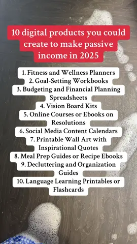 10 digital products that you could make and sell to make a passive income for yourself in 2025. This could help you make £1000 extra per month. #digitalmarketing #sidehustle #passiveincome #SideHustleIdeas #DigitalMarketingForBeginners #digitalproducts #makemoneyonline #sahm 