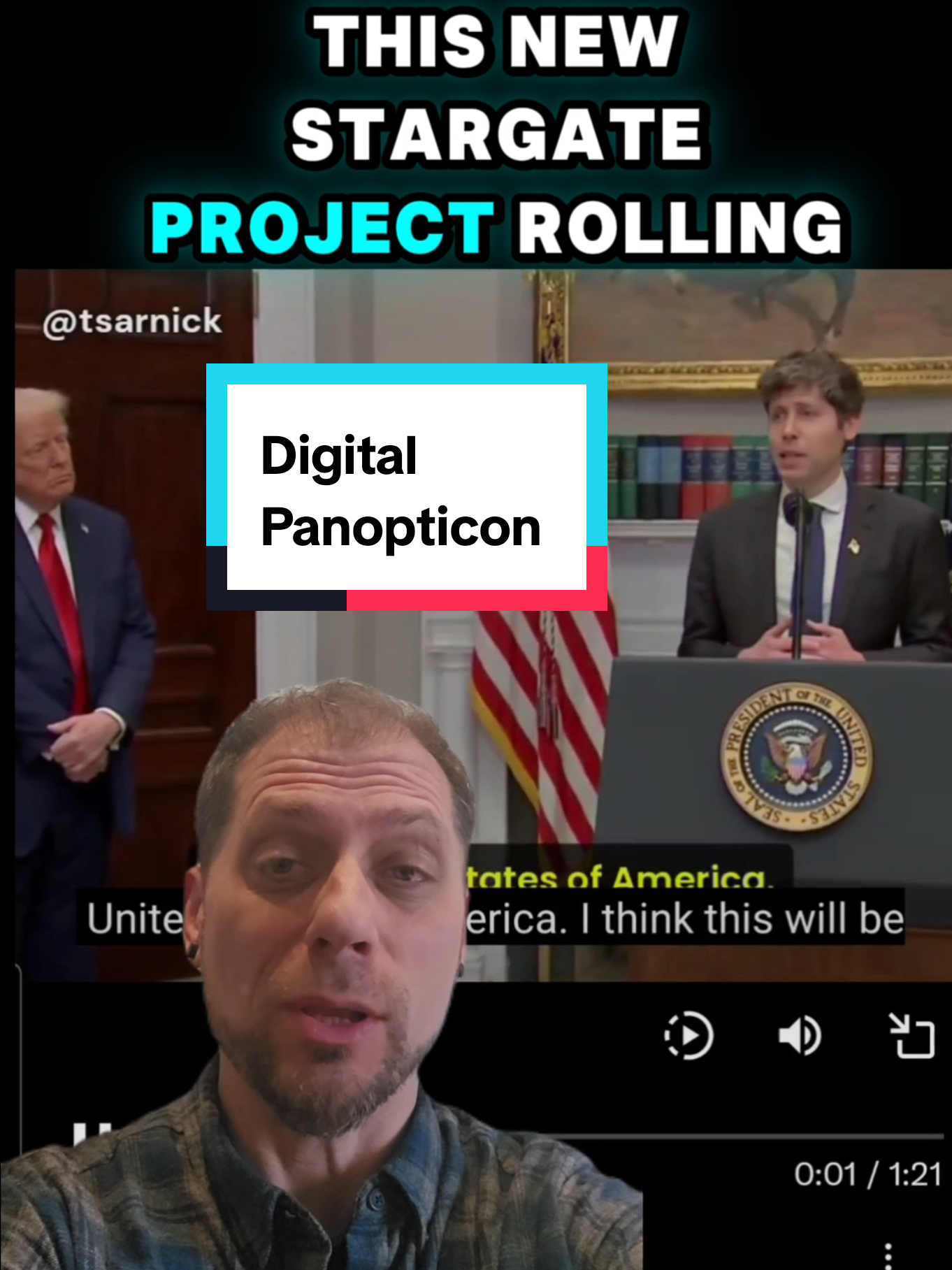The biggest Al project ever isn't about progress-it's about control. The 'Stargate Project' is watching more than you think. Ready to uncover the truth? #ai #digitalprivacy #stargateproject 