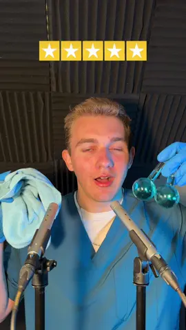 Asmr 1 star vs 5 star ear cleaning #asmr 