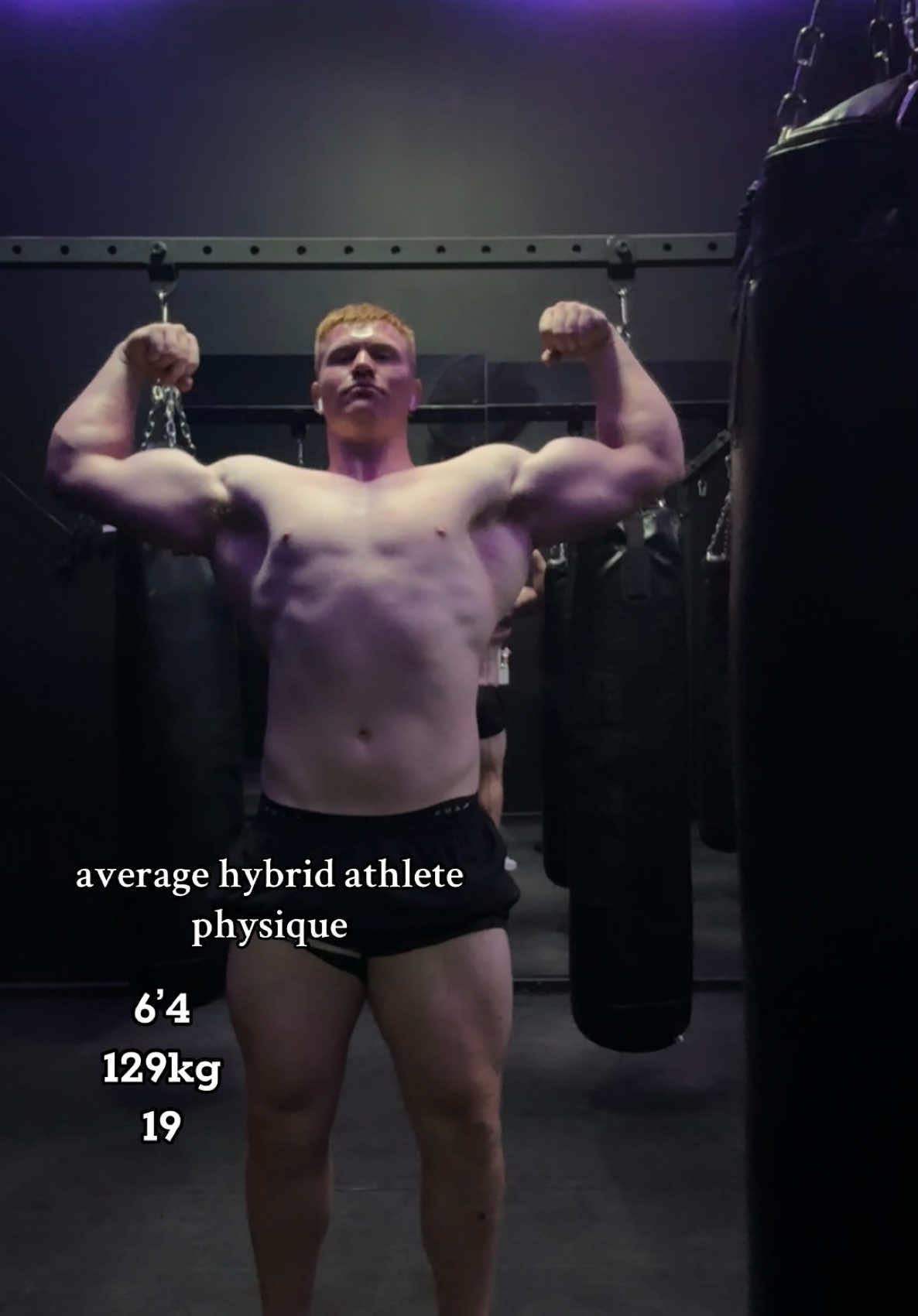 actually liked how i looked here for once #19 #natty #gym #hybridathlete 