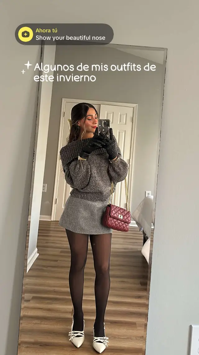 Amo lo casual pero a la vez lo elegante y sofisticado 🎀🫶🏻#outfitinspo #OOTD #outfitideas #outfitoftheday #outfitcheck #outfitwinter #winterfashion #fypシ 