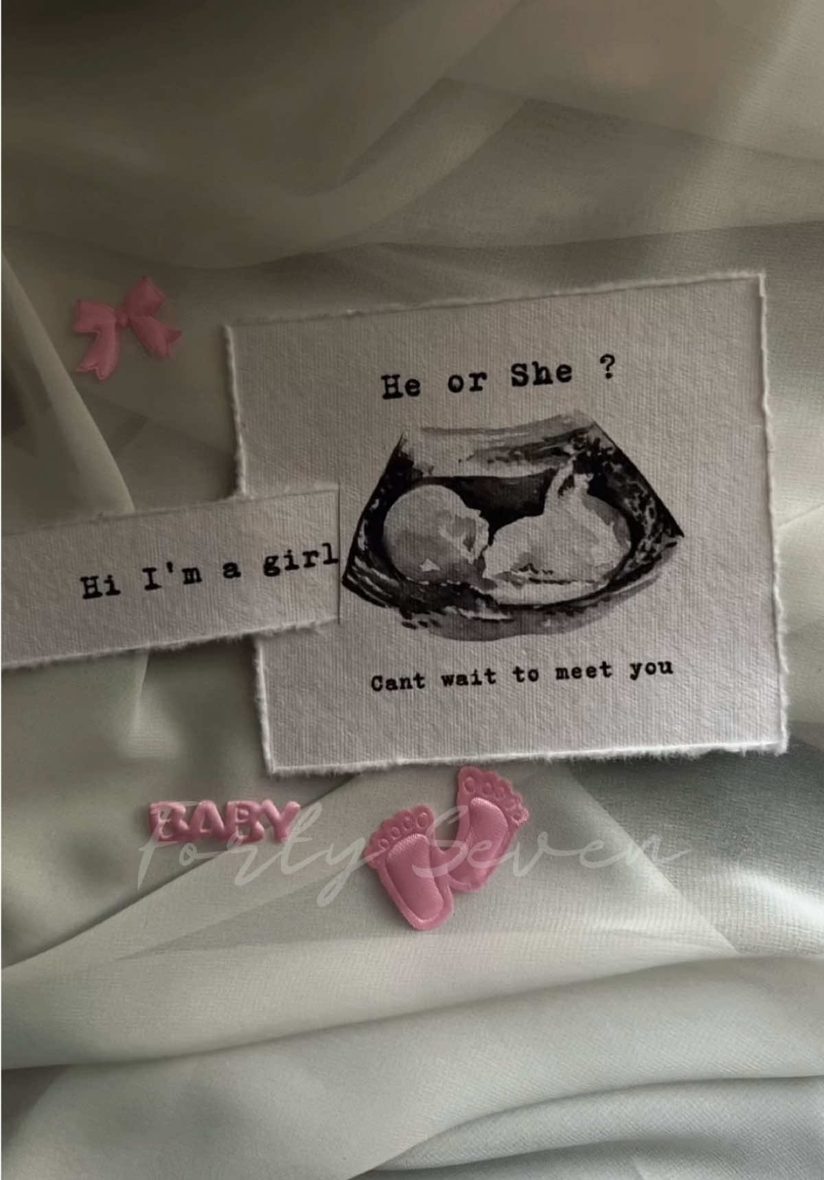 Hi I'm a Girl🎀 #اكسبلور #2025 #fypシ゚ #اكسبلورexplore #babylove #baby #girls #تحديد_نوع_الجنين #Love #بنت 