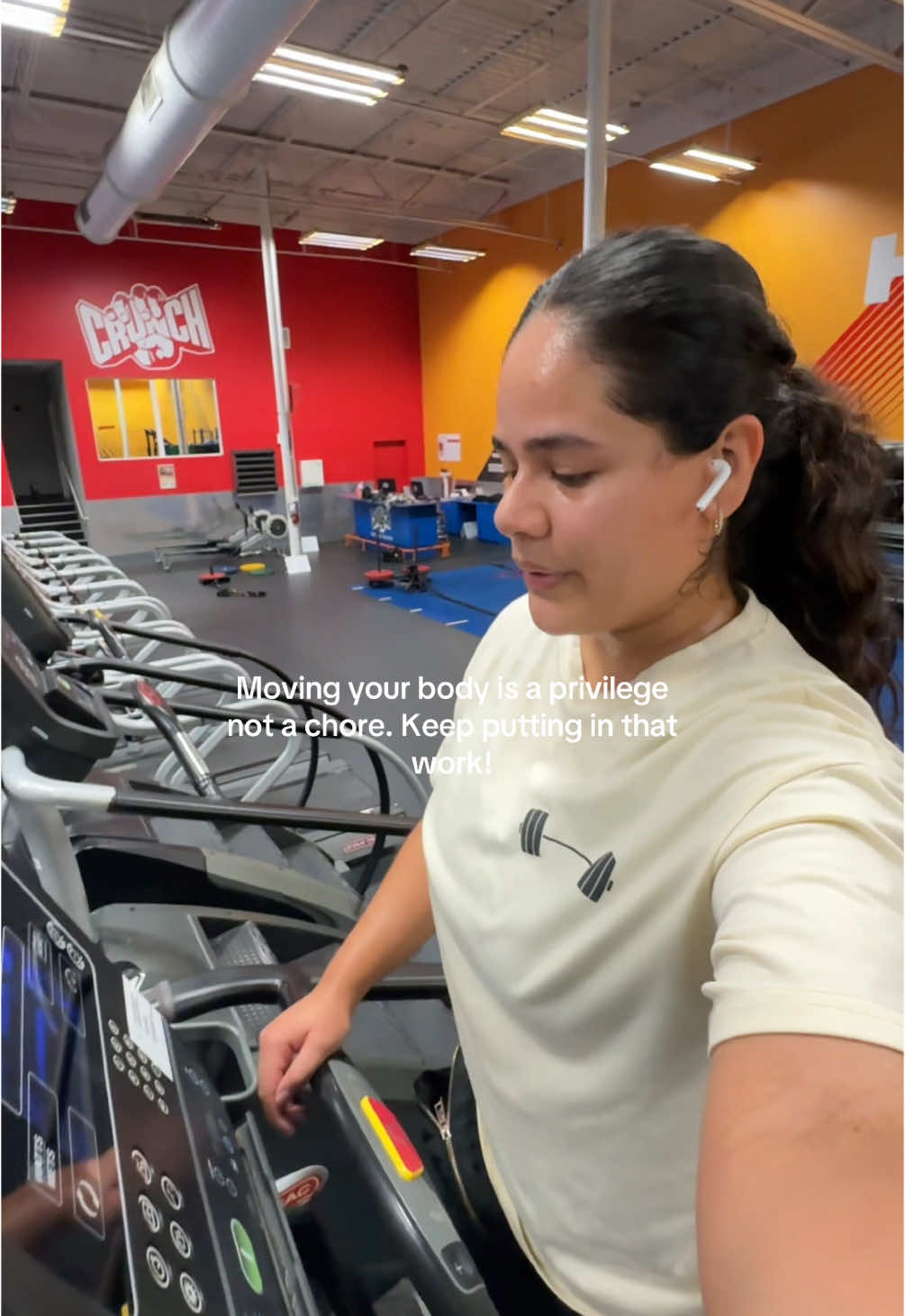 Every move is a reminder that your body is capable of amazing things. If you need accountability during your journey, let’s do this together 🤝 #fitnessmotivation #stairmaster #cardioworkout #accountabilitypartner #stairmasterchallenge #creatorsearchinsights