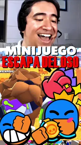 MINIJUEGO ÉPICO 🐻 NITA Y SU OSO VS PRIMOS 💪 #brawlstars #brawl #brawler #minijuegos #viral #shorts 
