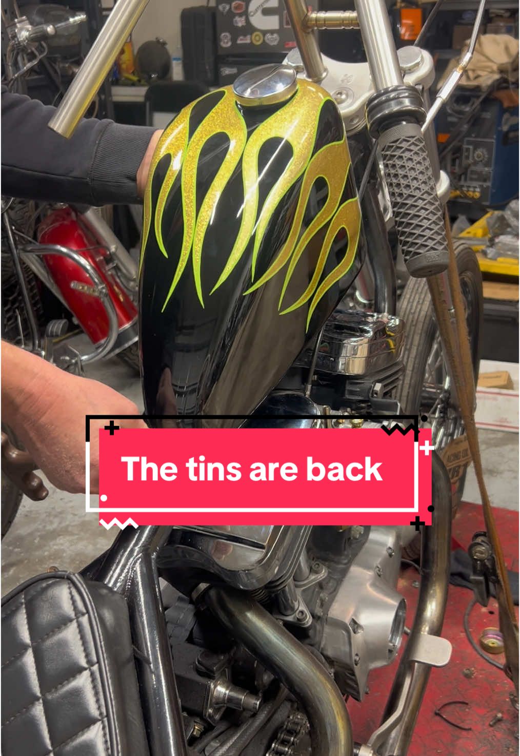 The Harley evo chopper is coming together. #motorcycle #bikelife #harleydavidson #biker #foryoupage #fyp #fypシ゚viral #chopper #choppershit #sportster #easyrider #bikers #bikebuild #vintageharleydavidson #sportster1200 #rideordie 