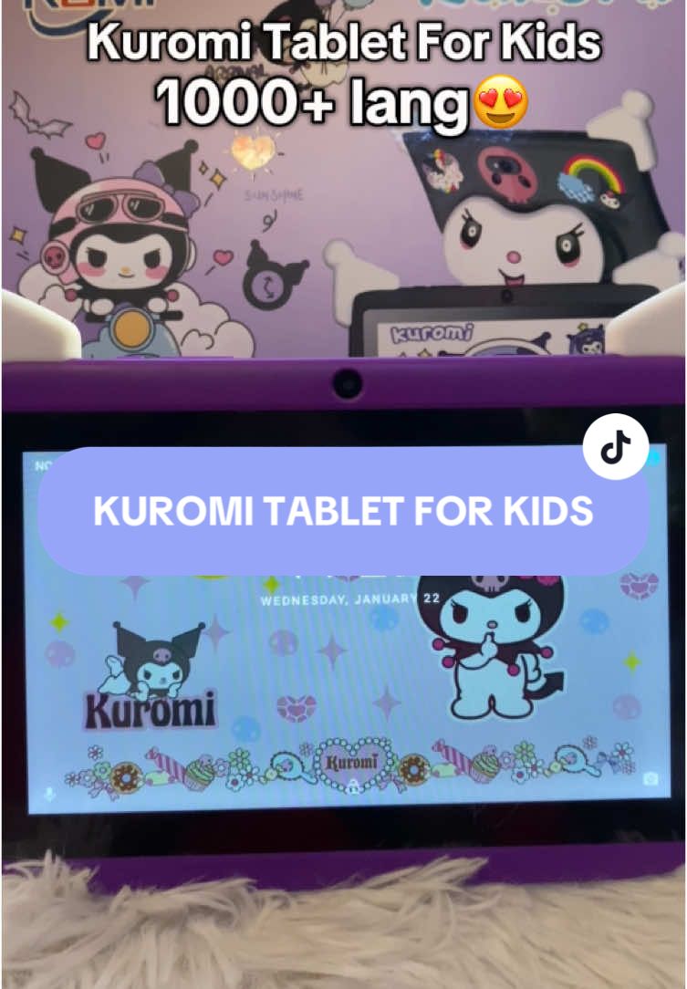Sobrang ganda and affordable nito perfect for kiddos!!😍🫶🏻#tablet #tabletforkids #kuromitablet #kuromi #kuromitabletforkids #forkids 