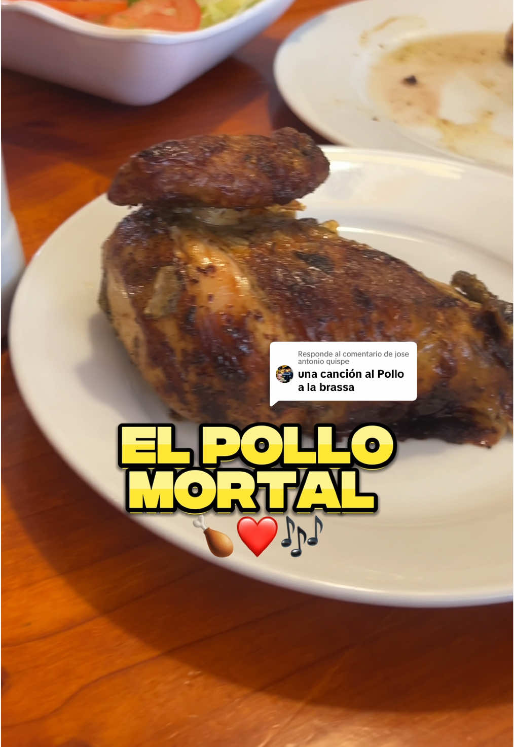 Respuesta a @jose antonio quispe De los creadores de “QUIERO CHIFA” llega “EL POLLO MORTAL” ❤️💀🍗 🎶 #Cumbia #polloalabrasa #comidaperuana #humor #peru #fyp #cumbiaperuana #fypp 