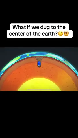 deep hole experiment  #Science #earth #earthscrust #digging #fyp #foryoupage #goviral 