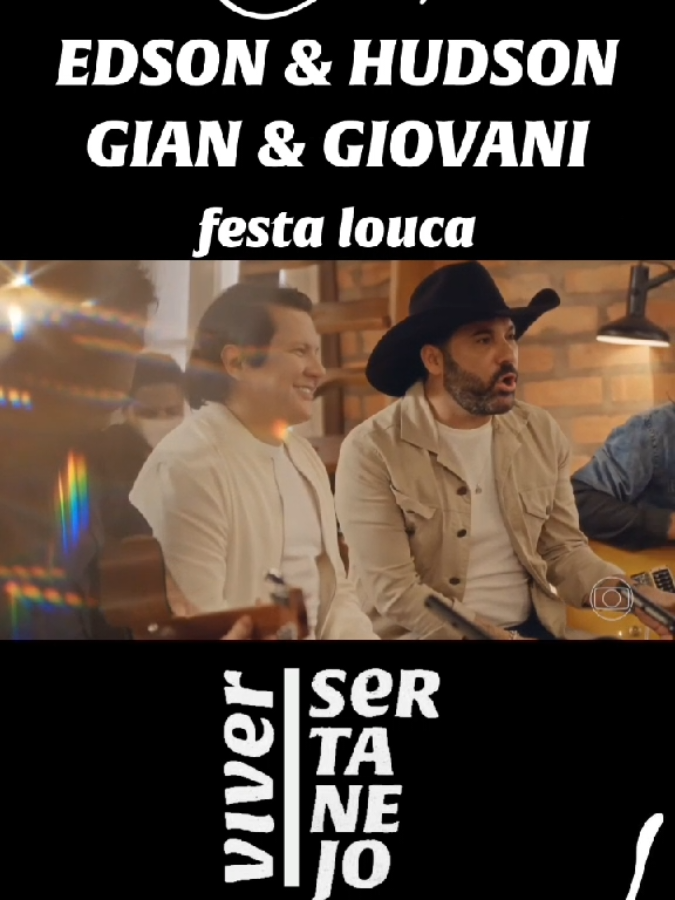 Festa Louca - Edson & Hudson e Gian & Giovani com Daniel 🤠 Créditos: TV Globo Programa: Viver Sertanejo 🪗 Bio: o quinto episódio de Viver Sertanejo na @tvglobo promete emocionar e aquecer nossos corações. 🤠🤎 Daniel abre a porteira de sua fazenda para receber os ícones do sertanejo Edson e Hudson, acompanhados pela dupla Gian e Giovane. 🎻🌾 Prepare-se para momentos inesquecíveis repletos de música, histórias e muita emoção. Um encontro que celebra a essência do sertanejo e promete marcar o seu domingo. 📻🪗🤠 Viver Sertanejo – o melhor do sertanejo para embalar o seu domingo de manhã! . . . #edsonehudson #edsonehudsonoficial #edson #hudson #gianegiovani #gianegiovanioficial #gianegeovane #gianegiovane #gianegiovanni #gianegeovani #geanegiovani #geanegeovane #ograndeamordaminhavida #convitedecasamento #daniel #daniel40anos #daniel40anosdehistória #cantordaniel #cantordanielsoufã #danielcantor #danielcantoroficial #joaopauloedaniel #joaopauloedanieloficial #tvglobo #tvcultura #viversertanejo #bemsertanejo #sertanejo #sertanejouniversitario #sertanejoraiz #modao #modadeviola #bruto #brutos #bruta #brutas #viola #violao #sertanejouniversitário #sertanejotop #fazenda #vidanocampo #caipira #roça #sertanejobr #sertanejodesucesso #modaosertanejo #sertanejoapaixonado #sertanejoantigo #sertanejobruto 