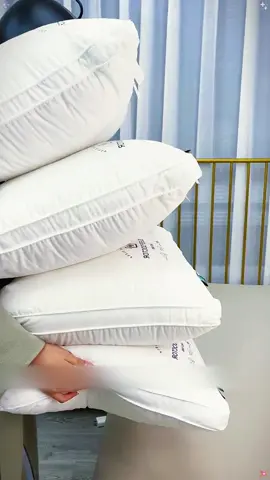 Gel cooling pillows offer so much support while you're sleeping! #pillows #tiktokmademebuyit #tiktok 