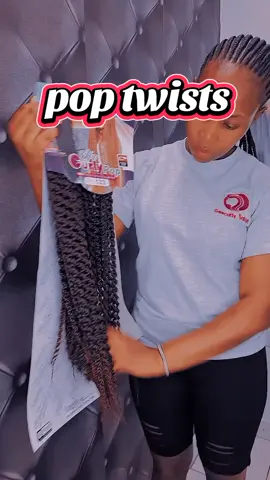 Pop Twists braiding hairstyle for 2025 . #poptwists #fyp #beauty #makeuptios_01 #viral #uktiktok #viralvideos #hairstyle #hair #knotlessbraids 