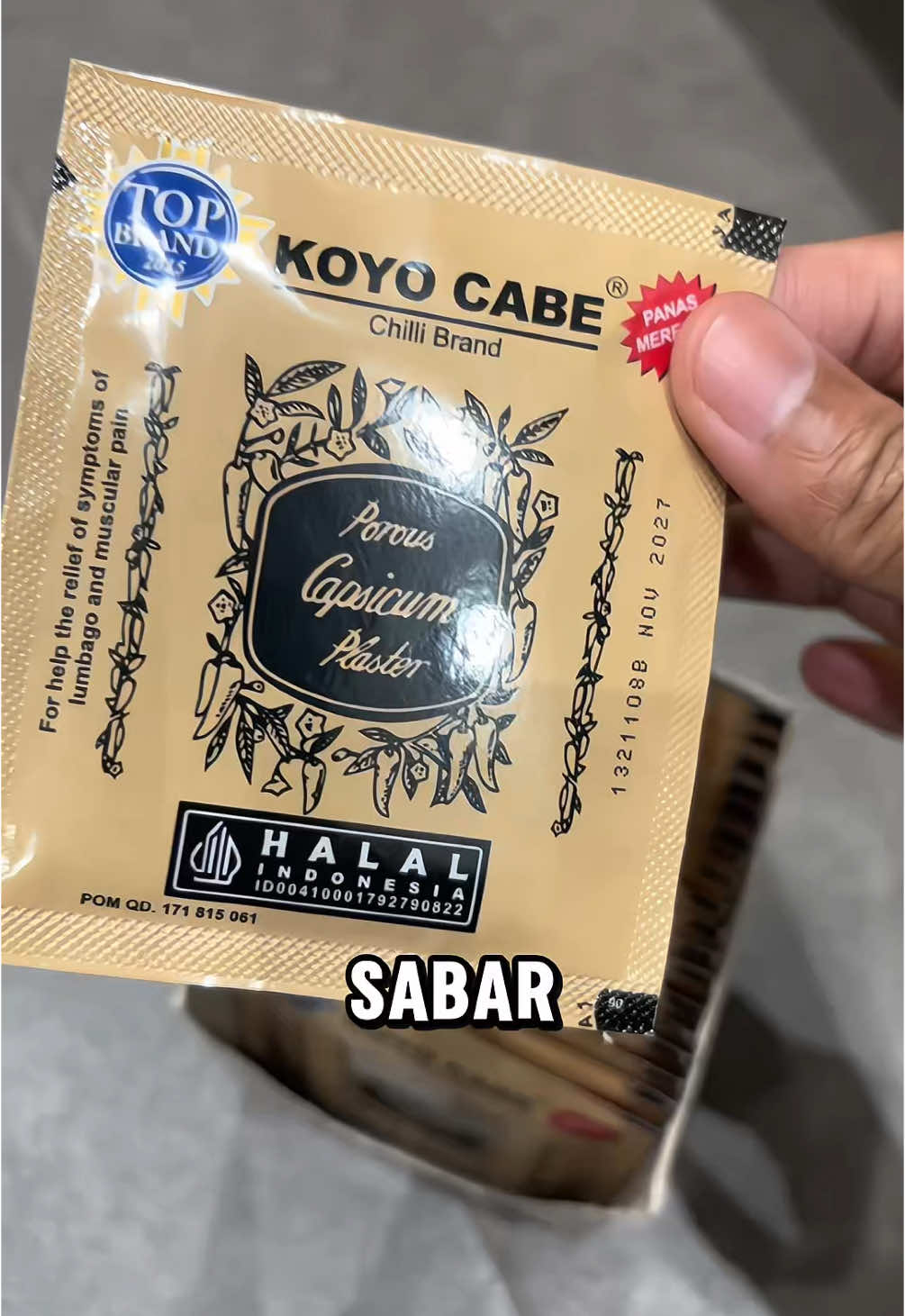 Kaum koyo cabe mana nih #koyocabe #koyocabeindonesia #koyo #plaster #nyeri #nyerisendi #pegel 