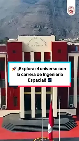 ¿Alguna vez soñaste con alcanzar las estrellas? 🌟 En la UNI ahora puedes hacerlo realidad con nuestra nueva carrera de Ingeniería Aeroespacial. 🛰️✈️  🎓 ¿Qué aprenderás?  desde astronáutica hasta diseño y construcción de cohetes 🚀dominarás la ciencia y la tecnología que llevará a Perú al siguiente nivel. 💭 ¿Te atreves a ser parte de la revolución? 🌌 Estudia Ingeniería Aeroespacial en la UNI y haz realidad tus sueños. 🌟 No esperes más. Estudia Ingeniería Aeroespacial en la UNI y haz historia con nosotros. ¡El espacio te espera! 🚀 #IngenieríaAeroespacial #LoLogramosSeñorStark #UNI #DescubreTuFuturo #ConquistaElEspacio #fyp #viral #ingenieria #zcbxya #universidad #tendencia #tik_tok #universitario #admision #examendeadmisión 