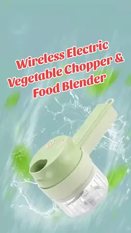 Buy directly from us as your trusted Chinese supplier, offering unbeatable prices and fast shipping! Upgrade your kitchen with this Wireless Electric Vegetable Chopper and Food Blender! Perfect for chopping vegetables, mincing garlic, blending meat, and preparing various ingredients, this versatile device is a game-changer for cooking enthusiasts. Its powerful motor allows you to chop, grind, and blend effortlessly, saving you time and effort. Cordless and rechargeable, this compact tool is ideal for home kitchens, outdoor cooking, or camping. Its ergonomic design ensures ease of use and cleaning, while its multifunctionality makes it suitable for a wide range of cooking needs. Order now for quick delivery to the USA, Canada, Europe, South America, and the Middle East. Custom logo options available for bulk orders! #KitchenGadgets #ElectricChopper #FoodBlender #GarlicProcessor #VegetableChopper #MeatGrinder #CookingMadeEasy #FoodPreparation #WirelessKitchenTools #BuyDirect #QuickDelivery #Chinasupplier #ModernKitchen #CookingTools #EffortlessCooking #buynow 