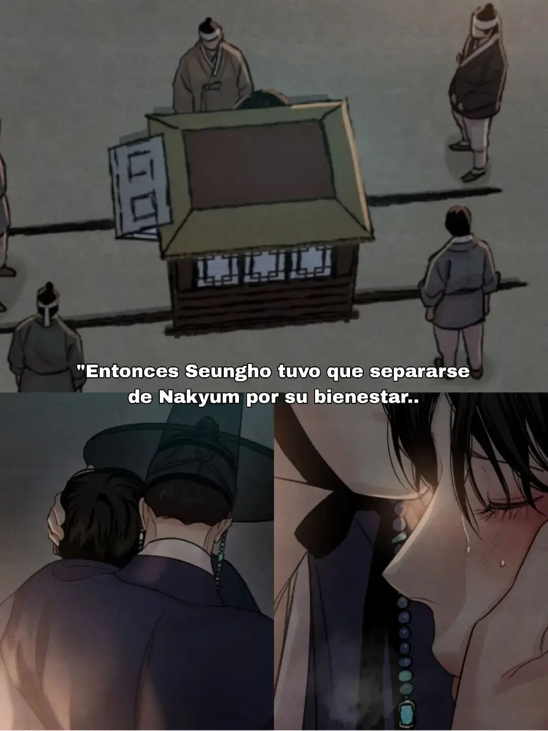 Ellos se aman igual de estar separados ✨💗 #seungho #pintornocturno #foryou #nakyum #nakyumxseungho #pintornocturnomanhwa 