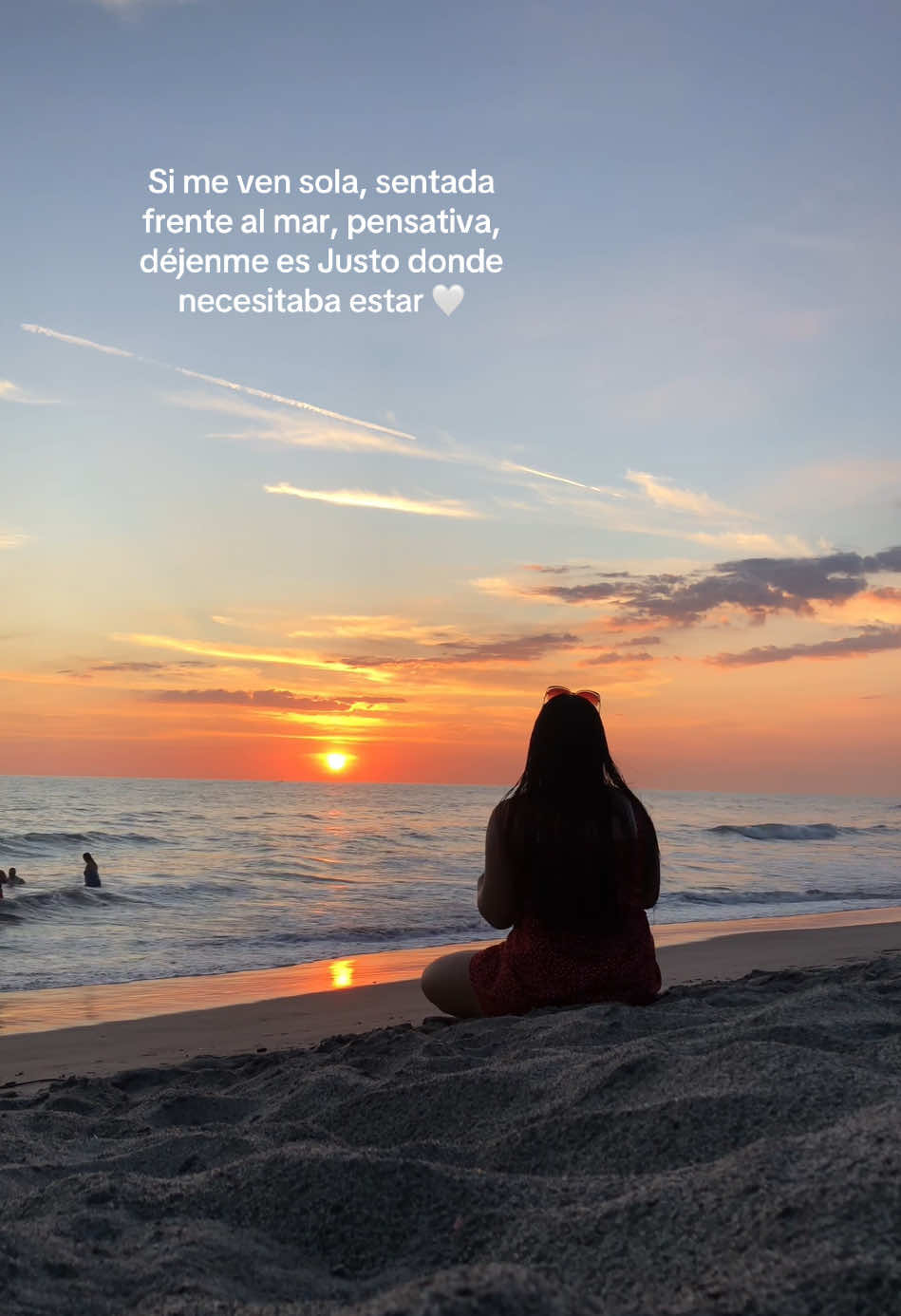 Necesitaba pensar unas cositas❤️‍🩹 (No es el contenido normal pero es muy personal) #sunsetlover #mar #playa #fyp #videoviral 