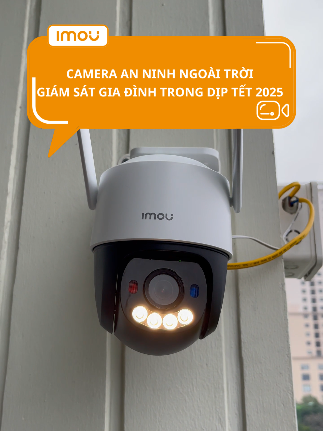 Camera ngoài trời giám sát an ninh trong dịp tết 2025 #imoukomex #cameraimou #imou #k7fp #imouk7fp #camerangoaitroi #thanhthoiluottet