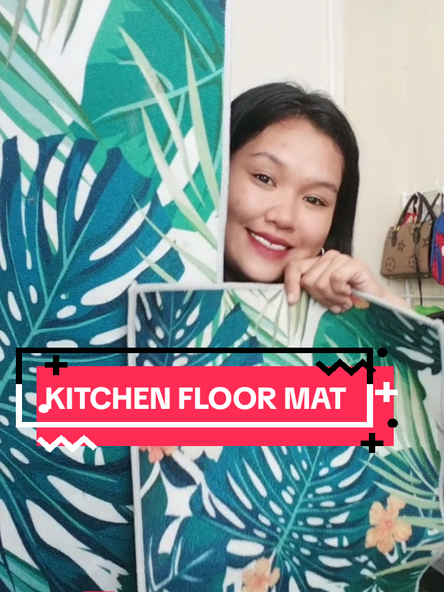 KITCHEN FLOOR MAT ✅ANTI SLIP ✅ EASY TO WASH  ✅ FAST ABSORBING  CLICK THE YELLOW BASKET MGA MI 