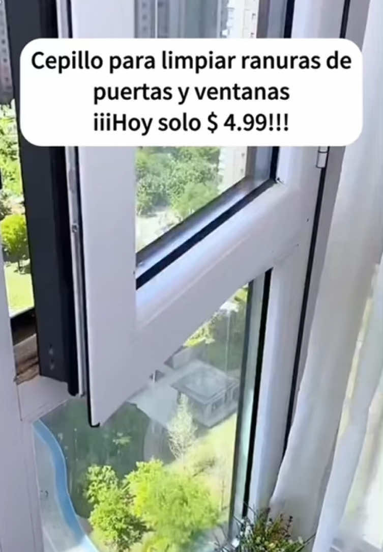 iLimpia cada rincón y grieta! Este cepillo mágicopara limpiar ranuras de ventanas elimina el polvo enlugares diffciles de alcanzar, como los rieles de lasventanas ylas puertas corredizas.  jEspacioslimpios, lugares felices! .#TrucosDeLimpieza#LimpiezaDeVentanas #OrganizaciónDelHogar#LimpiezaDelCasa #HerramientasDeLimpieza#TrucosDeVida #LimpiezaSencilla#tiktokshopblackfriday #tiktokshopcybermonday#hallazgosDeSpotlight #ConsejosDeLimpieza#LimpiezaDelHogar #ProductosDeLimpieza#TrucosDelHogar #HerramientasDeLimpieza#TareasDelHogar #LimpiezaDePrimavera#OrganizaTuHogar #rutinadelimpieza 