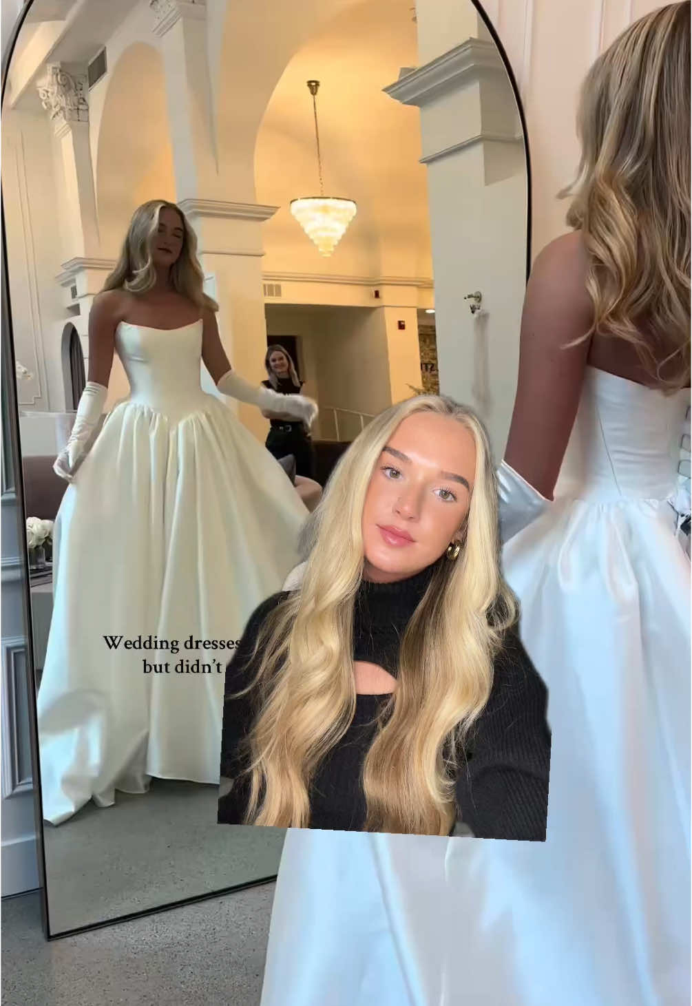 me making this video to convince myself I made the right choice😂 #2025bride #2025wedding #weddingdressshopping #weddingdress #sayyestothedress #weddingtiktok #weddingtiktok 