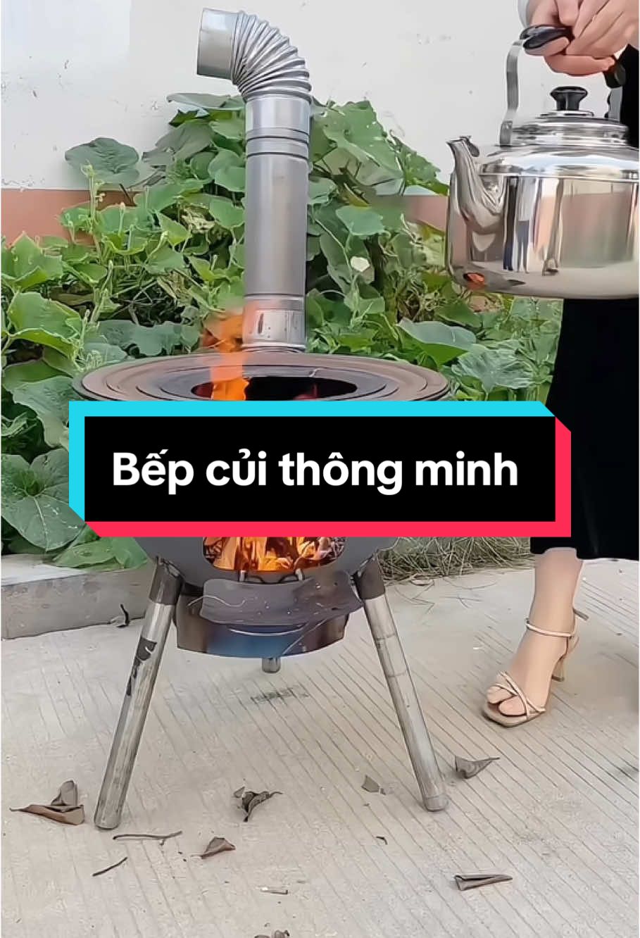 Bếp củi đa năng - Bếp đun củi thông minh Kèm 5 món phụ kiện. #GamingOnTikTok #giadinhviet #giadungtienich #dogiadunhthongminh #bepcui #bepcuithongminh #bepcuikhongkhoi #xuhuong 