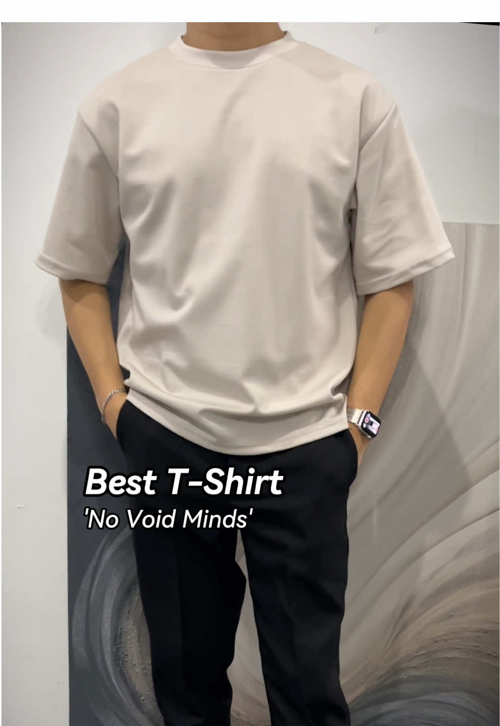 ternyata ada versi budget uniql✨ #kaospria #oversizedshirt #kaosoversize #casualoutfits #outfitideas #kaospolos 