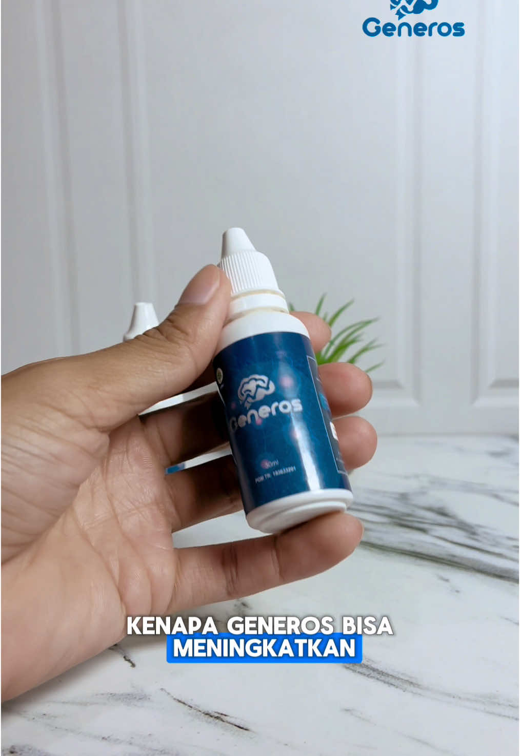 Lengkapi kebutuhan nutrisi si kecil dengan vitamin generos! Bantu tingkatkan kecerdasan, daya ingat, dan konsentrasi anak sejak dini. 💡✨ #generos #generosvitaminotak #generosasli #reviewgeneros #vitaminkecerdasanotakanak 