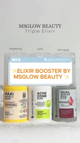 Beauties udah cobain belum produk terbaru dari MSGLOW Beauty? 🤩🤩 #SkinBoosterRevolution #MSGLOWBEAUTY 