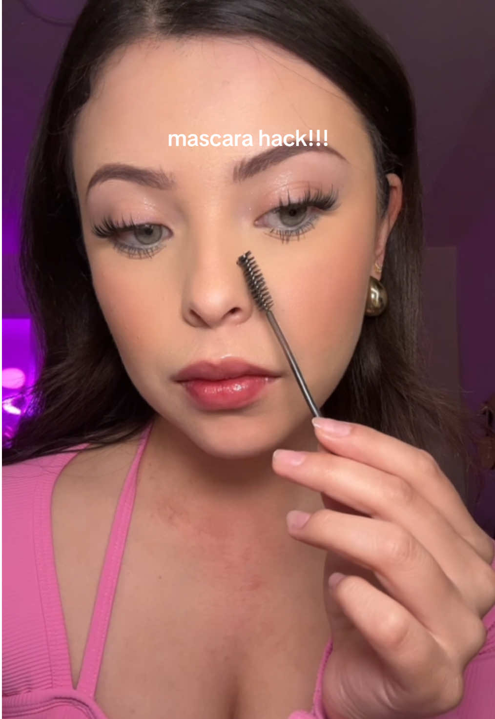 & works with most eyeliners too! #makeuptutorial #makuphacks #mascarahacks #removingmascarafromface#CapCut #makeupwithme #getreadywithme #MakeupRoutine #makeuptips #makeuptok #fyp #xyzbca #satisfyingvideo 