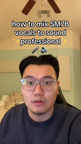 this is how I mix my sm7b vocals to sound industry standard. this is what works for me. let me know if yall want a more in depth tutorial of breaking my vocal chain down further. follow for more music tips this year! #musicproduction #audioengineering #sm7b #musicproducer #ableton #mixingandmastering 