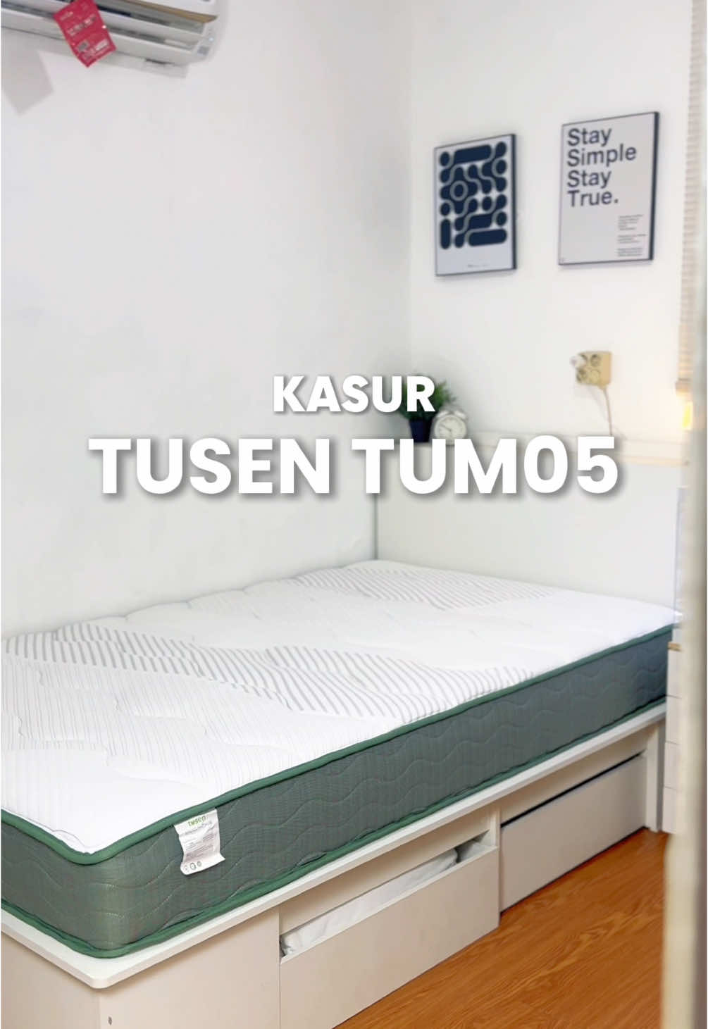 Kasur 1 jutaan, rasa bintang 5 ⭐️ Kasur dari @Tusen Sleep Well  Pas banget buat kamu yang suka feel medium firm! Nggak terlalu empuk, nggak terlalu keras—support tulang punggung & leher, Bangun tidur auto fresh, nggak pake pegel! 😌💤 Yuk, upgrade kenyamanan tidurmu sekarang! 🛌 #Kasur1Jutaan #KasurTusen #Tusen #kasur