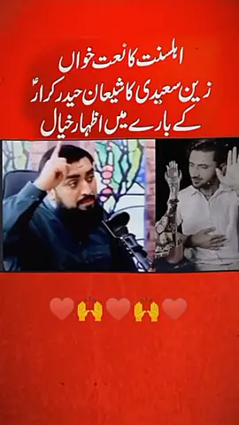 اہلسنت کا نعت خواں زین سعیدی کا شیعان حیدر کرار ؑکے ب❣️🫵🙏🙌 #fypシ゚viral #danishrindbaloch1 