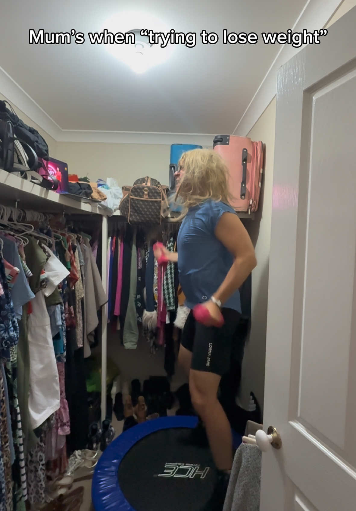 They be doing everything but proper excercise 💀 #skit #mum #Fitness