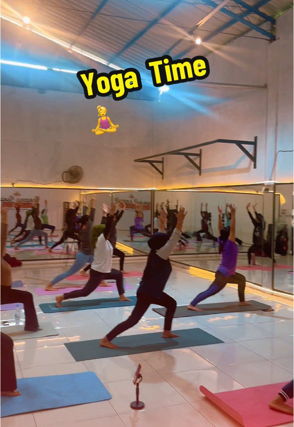 Yoga Pilates 🧘‍♀️ 🗓️ Rabu jam 08.00 Kamis jam 16.00 . #yoga #yogaclass #kelasyoga #yogademak #kelasyogademak #demak #demakhits #demakhariini #demakkotawali #demakkeren #mastergymdemak #mastergym #fyp